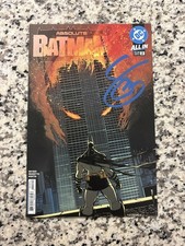 Absolute Batman #2 second print Signed by Scott Snyder w/ COA  picture