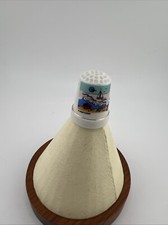 Vintage San Diego Porcelain Thimble New READ picture