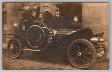 RPPC Palmer House Chicago Porters Early Auto Teddy Bear Hood Ornament Postcard picture