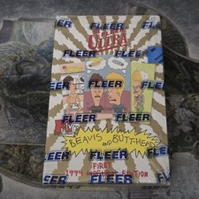Fleer 1994 Beavis and Butt-Head First Edition Sealed Box • minor rip/tear Wrap  picture