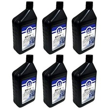 Mopar 68218057AB ATF+4 Automatic Transmission Fluid, 1 Quart (6 Pack) picture