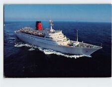 Postcard Vistafjord, Cunard picture