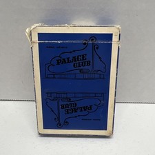 RARE VINTAGE - PALACE CLUB RENO NEVADA CASINO  CARDS  - NO JOKERS - MADE IN USA picture