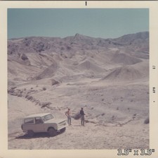 1967 Ford Bronco Badlands Shirtless Man Gay Int Off Road 4x4 VINTAGE PHOTO picture