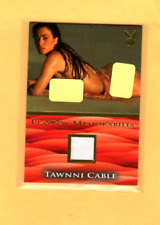 TAWNNI CABLE   2023 Stellar Playboy's THE SEXY 100   MEMORABILLA CARD picture