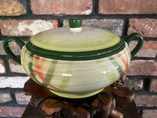 Vintage Vernonware “Tam O'Shanter”Casserole 50's Greens picture