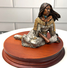 C.A. Pardell Legends Mixed Sculpture INDIAN MAIDEN 646/1500 COA rare picture
