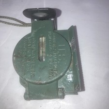 Vintage 1989 U.S. Military Magnetic Compass Stocker & Yale Beverly, Mass picture