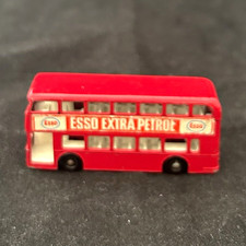 Esso Extra Petrol Red/White Double Decker Matchbox Bus Gas & Oil Adv Series 74 picture