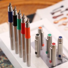 Majohn B25 Steel Fountain Pen Iridium Fine Nib 0.5mm Writing Rollerball F Nib #M picture