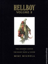 Hellboy HC Library Edition 2-1ST GD 2008 Low Grade picture