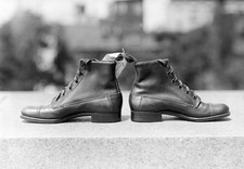 Early 1900s Fashion - Close up of a pair of shoes ca 1909-1914 Old Photo picture