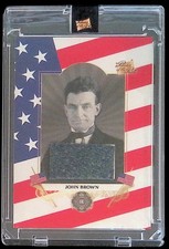 John Brown - Unique Cloth Relic - 2026 Pieces Caren's Civil War picture