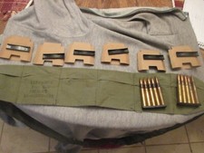 308,30-06, one bandelier, 12 stripper clips and 6 cardboards picture
