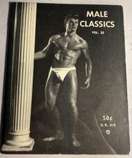 MALE CLASSICS #22 1960’s VTG BRITISH PHYSIQUE PHOTO & ART MAGAZINE GAY INTRST picture