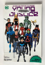 Young Justice Book 2 Growing Up DC Comics 2021 TPB Outsiders Ex-Library OOP picture