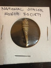 Vintage National Junior Honor Society Member Torch Pin - School NJHS picture
