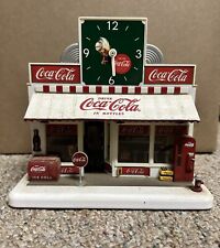 Danbury Mint Coca Cola Soda Fountain Clock picture