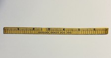 Late 1800’s Advertising Paper Ruler For “Star” Alpaca Braid picture