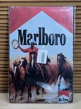 Vintage style Man Cave Garage Western Marlboro Man Aluminum Metal Sign 8