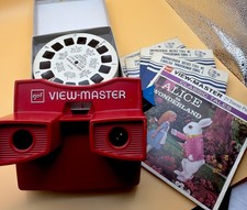 Vintage GAF View-Master 3D Stereoscope Viewer with Assorted Reels Collection picture