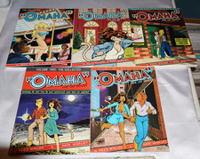 Complete Omaha The Cat Dancer Set Vol 1 2 3 4 5 Waller Worley Kitchen Sink Comix picture