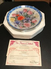 Flowers of Holland Collector Plate - New picture