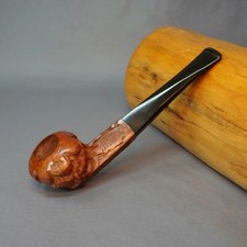 Vintage Pipe de Roi Andre Bourgeois Carved Prince Estate Pipe Unsmoked NOS 5.3