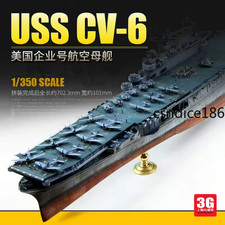1/350 Trumpeter 65302 US Enterprise CV‑6 Navy Aircraft Carrier Plastic Model Kit picture