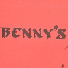 1970s Benny's Italian Restaurant Massachusetts Connecticut Rhode Island Placemat picture