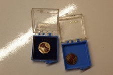 Vintage 2X Pin's STELCO Service Employé Award 5 & 10 years Mappin's Sterling picture