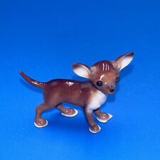 Vintage Retired Hagen Renaker Brown Mama Chihuahua Dog Made in USA California picture