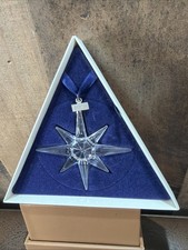 Swarovski Crystal 1995 Annual Edition Christmas Star Ornament 950001 Boxed Vtg picture