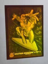 1994 Fleer Marvel Universe Series V Hologram Orange Green #4 Silver Surfer A picture
