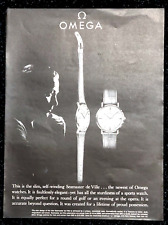Omega Seamaster de Ville 1955 Vintage Print Ad picture