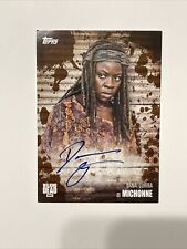 2017 Walking Dead Topps Danai Furies as Michonne Auto picture