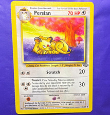1999 Wizards Pokémon Jungle Persian 42/64 INK HICKEY English Vintage picture