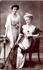 RPPC German Empress Augusta Victoria, Princess Victoria Louise - Photo Postcard picture