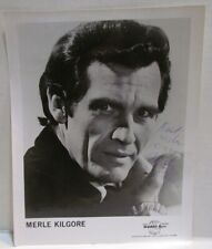 Merle Kilgore autographed photo picture