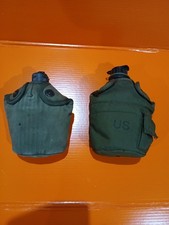 1945 WWII U. S. Military Canteen With Cover US SM. CO + 1984 picture