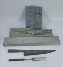 VTG Capri Italy Stainless Steel Utility Chef Knife Serving Chef Fork Carving Set picture