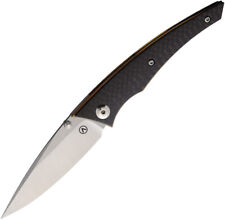 Alliance Designs Chisel Bronze Titanium & Carbon Fiber Folding Knife 014 picture