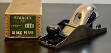 Stanley No. 110 Block Plane 7” With Original Box USA Made Woodworking Plane picture