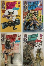 Complete Set of Fearless Dawn The Bomb 1 2 3 4 All Cover A Asylum Press picture