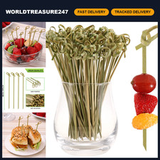 200 PCS Cocktail Picks - Fancy Appetizer Toothpicks, Mini Food Sticks for Partie picture