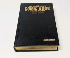 RARE 20/25 SIGNED Leather COMIC BOOK PRICE GUIDE ROBERT OVERSTREET Green Lantern picture