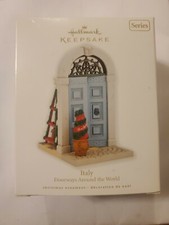 2010 Doorways Around the World Series #4 Italy Hallmark Keepsake Ornament NIB  picture