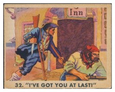 1933 Pirate's Picture Bubble Gum #32 I've Got You At Last picture