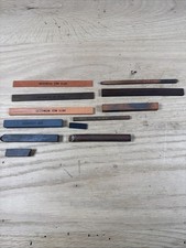 Lot Of 12 Sharpening Stones Mostly Gesswein picture