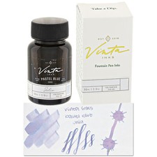 Vinta Inks 2.0 Shimmer Bottled Ink in Pastel Blue [Julio 1991] - 30mL NEW in Box picture